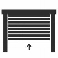 Garage enroulable